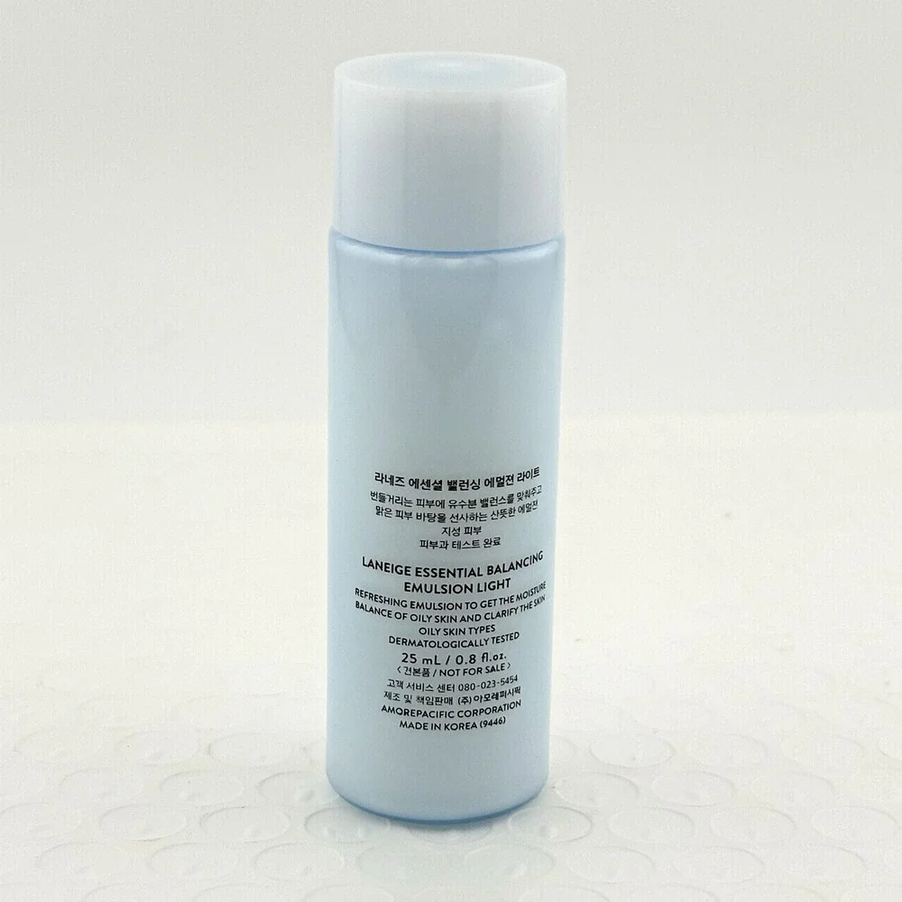 2x Laneige‎ Essential Balancing Emulsion Light 25ml Balancing Moisturize New